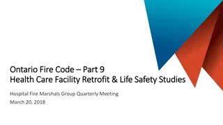 Health Care Facility Retrofit & Life Safety Studies Overview