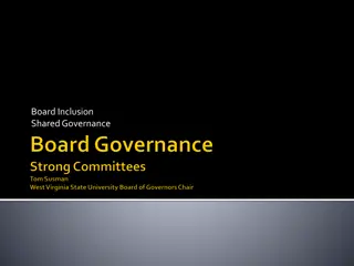 Effective Shared Governance Strategies for Board Inclusion