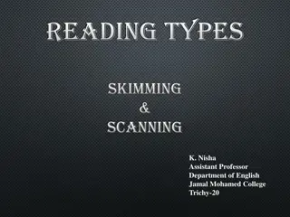 Effective Reading Techniques: Skimming and Scanning Explained