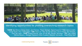 Research Topics at Tilburg University