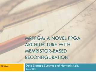 Innovative FPGA Architecture Utilizing Memristor-Based Reconfiguration