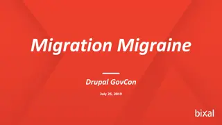 Migraine and Challenges in Drupal Content Migration
