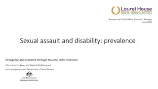 Understanding Sexual Assault and Disability Prevalence