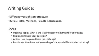 Story Structure for Effective Writing