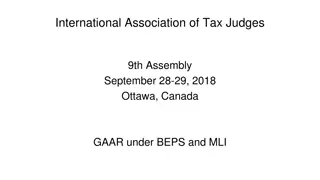 International Association of Tax Judges Assembly 2018