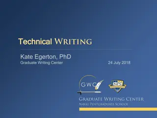 Effective Scientific Writing Techniques