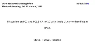 RAN5 Meeting Feb-Mar 2022 Updates