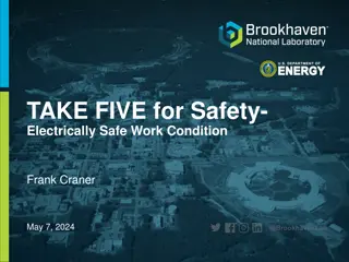 Understanding Electrically Safe Work Conditions