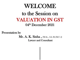 GST Valuation Rules Explained