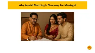 Why Kundali Matching Is Necessary For Marriage