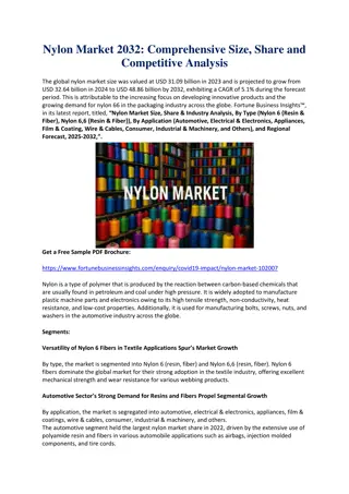 Nylon Market Size, Share & Forecast to 2032: Global Industry Analysis
