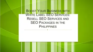 Boost Your Business with White Label SEO Services Resell SEO Services and SEO Packages