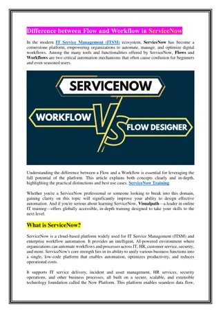 Best ServiceNow Training in Hyderabad - Best ServiceNow Course
