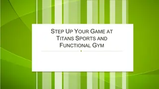 Step Up Your Game at Titans Sports and Functional Gym