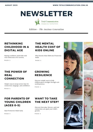 Total Communication Newsletter August 25