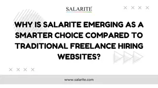 Why is Salarite emerging as a smarter choice compared to traditional freelance hiring websites