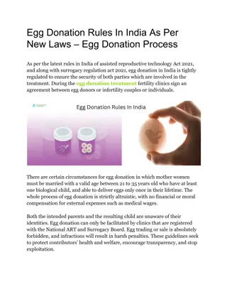 Egg Donation Rules In India As Per New Laws – Egg Donation Process