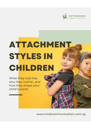 Attachment Styles in Children