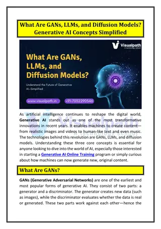 Generative AI Online Training GenAI Advanced Course