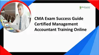 CMA Exam Success Guide Certified Management Accountant Training Online