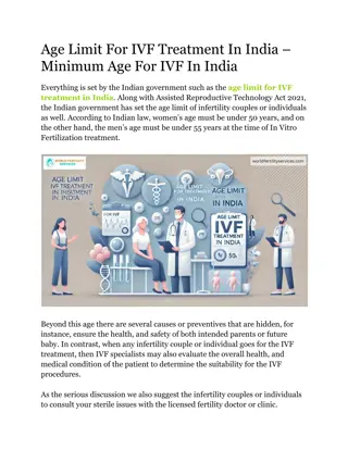 Age Limit For IVF Treatment In India – Minimum Age For IVF In India