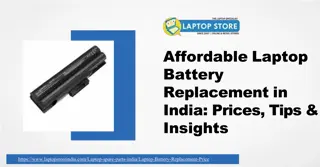 Affordable Laptop Battery Solutions at Laptopstore India