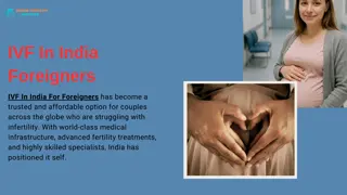 IVF In India Foreigners