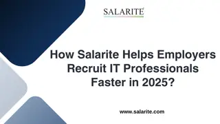 How Salarite Helps Employers Recruit IT Professionals Faster in 2025