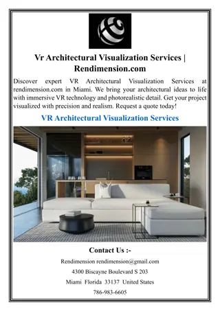 Vr Architectural Visualization Services  Rendimension