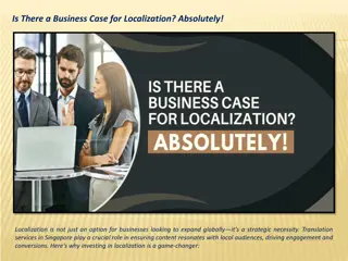 Business Case for Localization