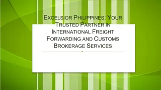 Excelsior Philippines Your Trusted Partner in International Freight Forwarding