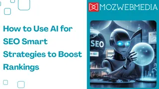 How to Use AI for SEO Smart Strategies to Boost Rankings