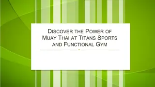 Discover the Power of Muay Thai at Titans Sports and Functional Gym