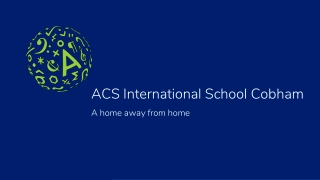 ACS International School Cobham