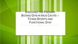 Discover the Premier Boxing Gym in Imus Cavite – Titans Sports and Functional Gym