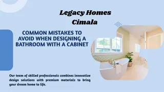 Common Mistakes to Avoid When Designing a Bathroom with a Cabinet