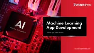 Machine Learning App Development
