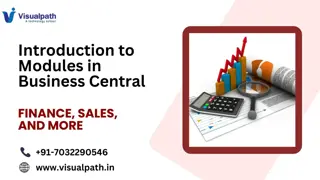 Dynamics 365 Business Central Course in Ameerpet Online Training
