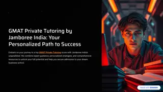 GMAT Private Tutoring: Personalized Prep for Results