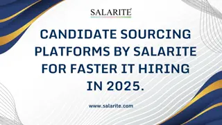 Candidate Sourcing Platforms by Salarite for Faster IT Hiring in 2025.