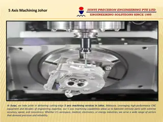 5 Axis Machining Johor