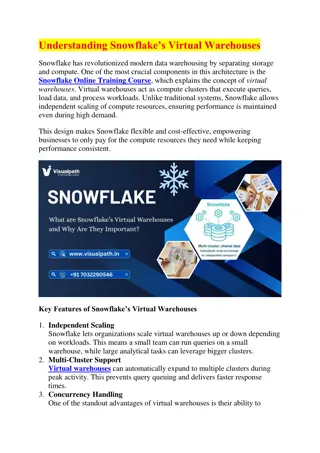 Snowflake Data Engineering with DBT and Airflow Training