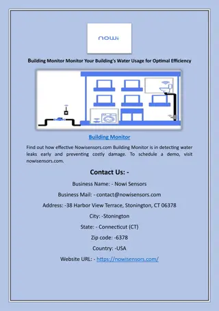 Building Monitor Monitor Your Building's Water Usage for Optimal Efficiency