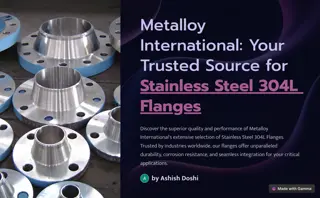 STAINLESS STEEL 304L FLANGES MANUFACTURER IN MUMBAI, INDIA.