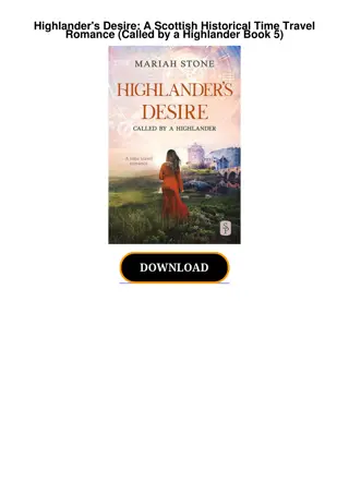 download✔ Highlander's Desire: A Scottish Historical Time Travel Romance (Call