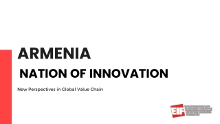 Armenia Nation of Innovation
