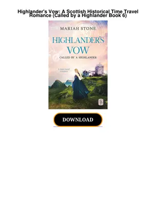 download✔ Highlander's Vow: A Scottish Historical Time Travel Romance (Called