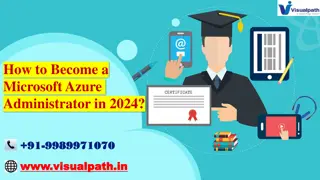 Azure Admin Online Training | Microsoft Azure Training in Hyderabad