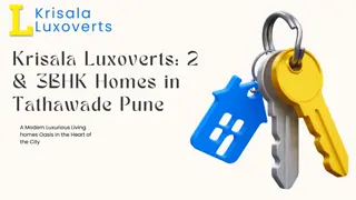 Krisala Luxoverts 2 & 3BHK Homes in Tathawade Pune