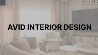 Elevate Your Space: Premier Interior Design Company in Calgary